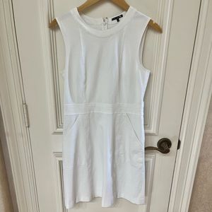 🎉HP🎉 Theory Sleeveless White Sheath 4